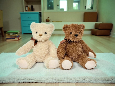 25cm Cuddly Plush Teddy - Cuddle up with a 25 cm plush teddy bear, made from fluffy, soft fabric. Perfect for gifts, decor, and adding warmth to any collection.

Available in Cream or Brown