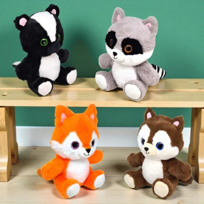 25cm Plush Wildlife Collection - uddle up with a 25 cm plushy from our wildlife collection

Choose from:

Raccoon
Fox
Badger 
Squirrel
Or why not order the collection